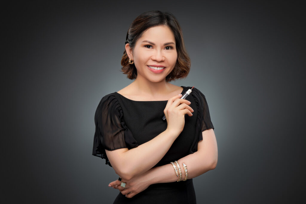 Professional headshot tips used in website and media kit design